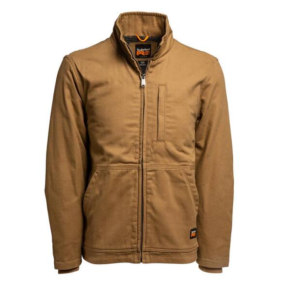 Timberland PRO Gritman Men's Large Wheat Lined Canvas Jacket