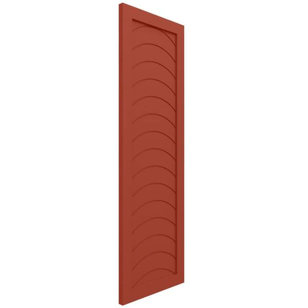Ekena Millwork EnduraCore Kyoto Modern Style 18-in W x 47-in H