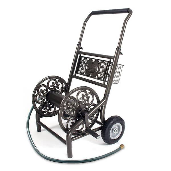 LIBERTY GARDEN Decorative 2 Wheel Hose Cart
