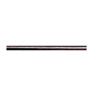 Oil Rubbed Bronze 5.1.1 8 foot x 5/8-inch Round Horizontal Bar Baluster for Stair Remodel