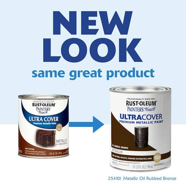 32 oz. Ultra Cover Metallic Oil Rubbed Bronze General Purpose