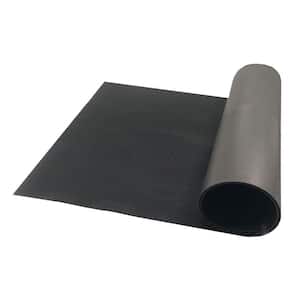 RESILIA Black Plastic Floor Runner - 36" X 12' Heavy Duty Waterproof Mat For Indoor/Outdoor Protection - View #7