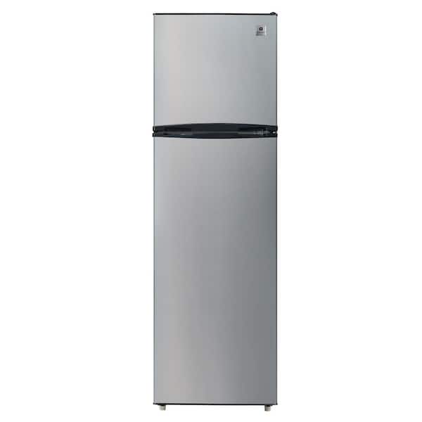 ARCTIC CHEF 10 cu. ft. Top Freezer Refrigerator in Platinum Design