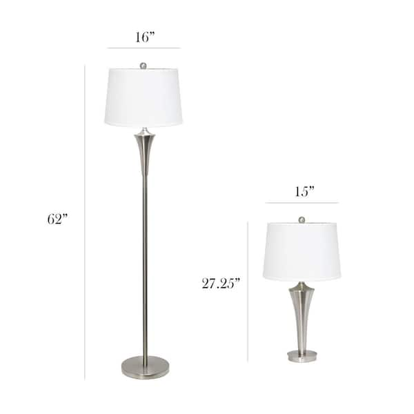 modern floor lamp set