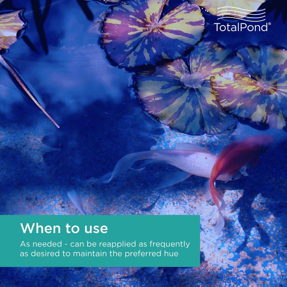 TotalPond 8-Ounce Pond Blue Water Treatment