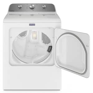 7.0 cu. ft. Vented Electric Dryer in White