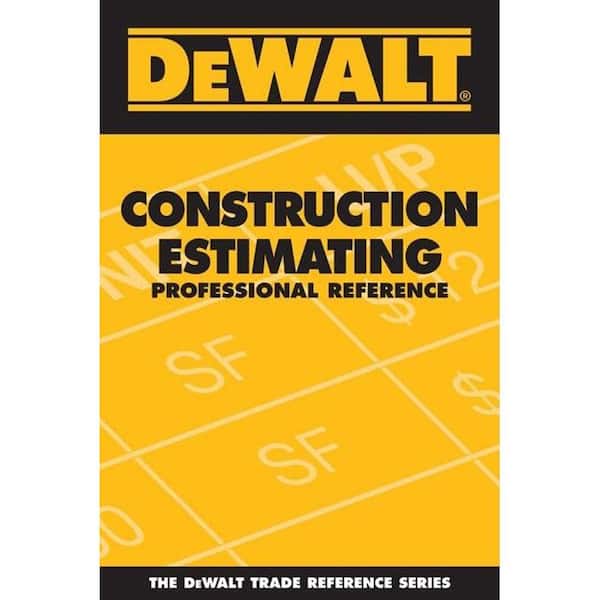 Unbranded DEWALT Construction Estimating Professional Reference