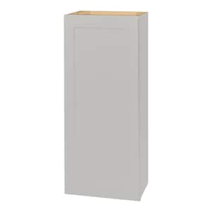 Avondale 18 in. W x 12 in. D x 42 in. H Ready to Assemble Plywood Shaker Wall Kitchen Cabinet in Dove Gray