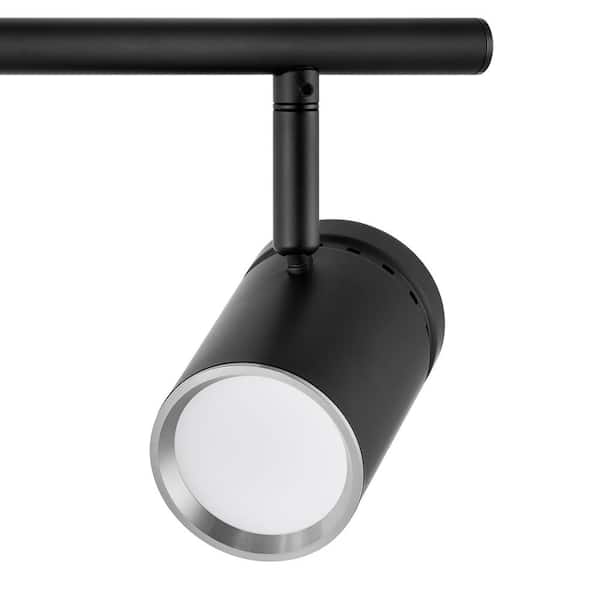 Hampton Bay Crosshaven 2.6 ft. Black Smart Color Tunable Hampton Bay Crosshaven 2.6 ft. Black Smart Color Tunable