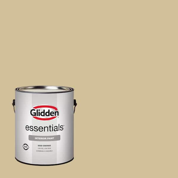 Glidden Essentials 1 gal. PPG1104-4 Sandy Pail Flat/Matte Interior Paint