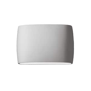 Ambiance 2-Light Bisque Ceramic Wall Sconce