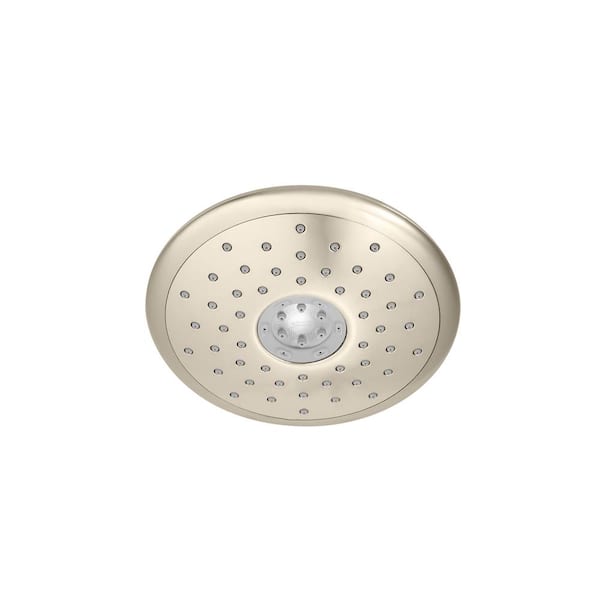 American Standard Spectra+ 4-Spray 7 in. Single Wall Mount Fixed Adjustable Shower Head in Polished Nickel