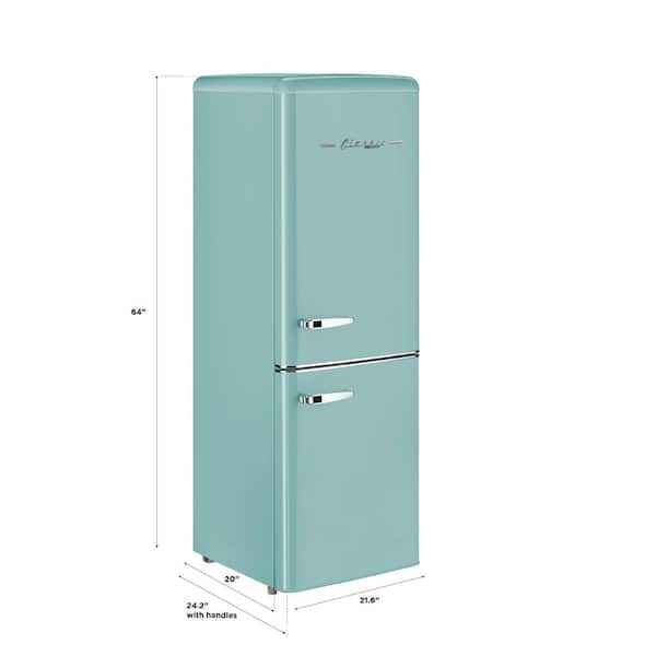 Unique Appliances Classic Retro 21.6 in. 7 cu. ft. Retro Bottom
