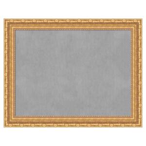 Versailles Gold 28 in. x 22 in Framed Magnetic Board