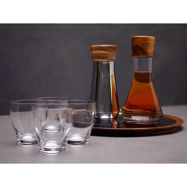 NAMBE Vie 9 in. Stainless and Wood Cocktail Shaker MT1099