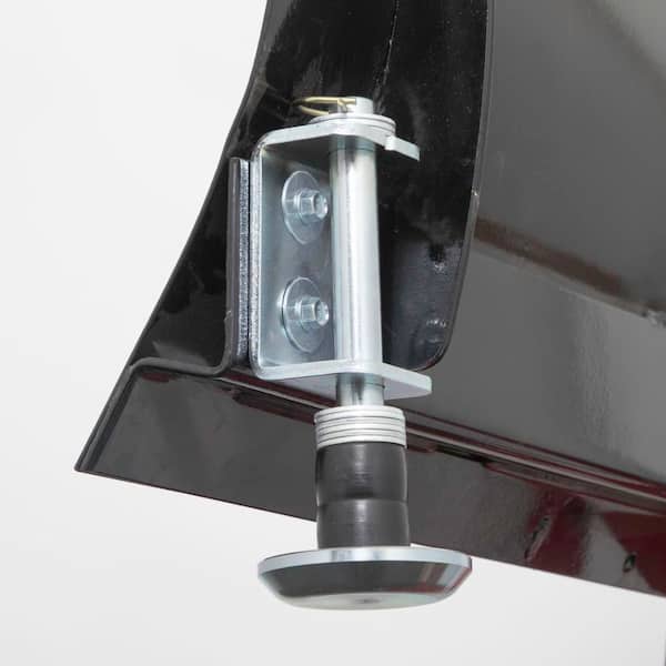 ATV and UTV Universal Replacement Plow Blade Skid Kit with Bolt-On Mounting Plate for Side-by-Side and 4-Wheeler