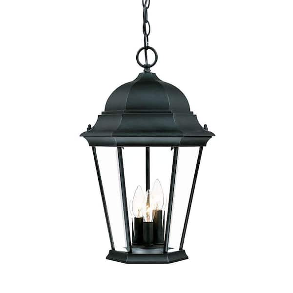 Acclaim Lighting Richmond Collection 3-Light Matte Black Outdoor ...