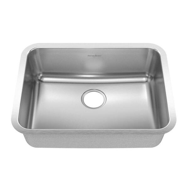 American Standard Prevoir Brushed Undermount Stainless Steel 24.75 in. 0-Hole Single Bowl Kitchen Sink-DISCONTINUED