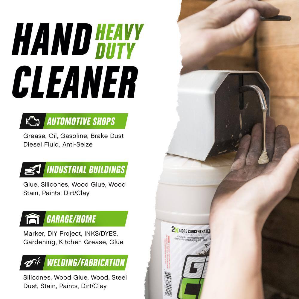 Heavy Duty Wall-Mounted Soap Dispenser Kit with Pumice Soap