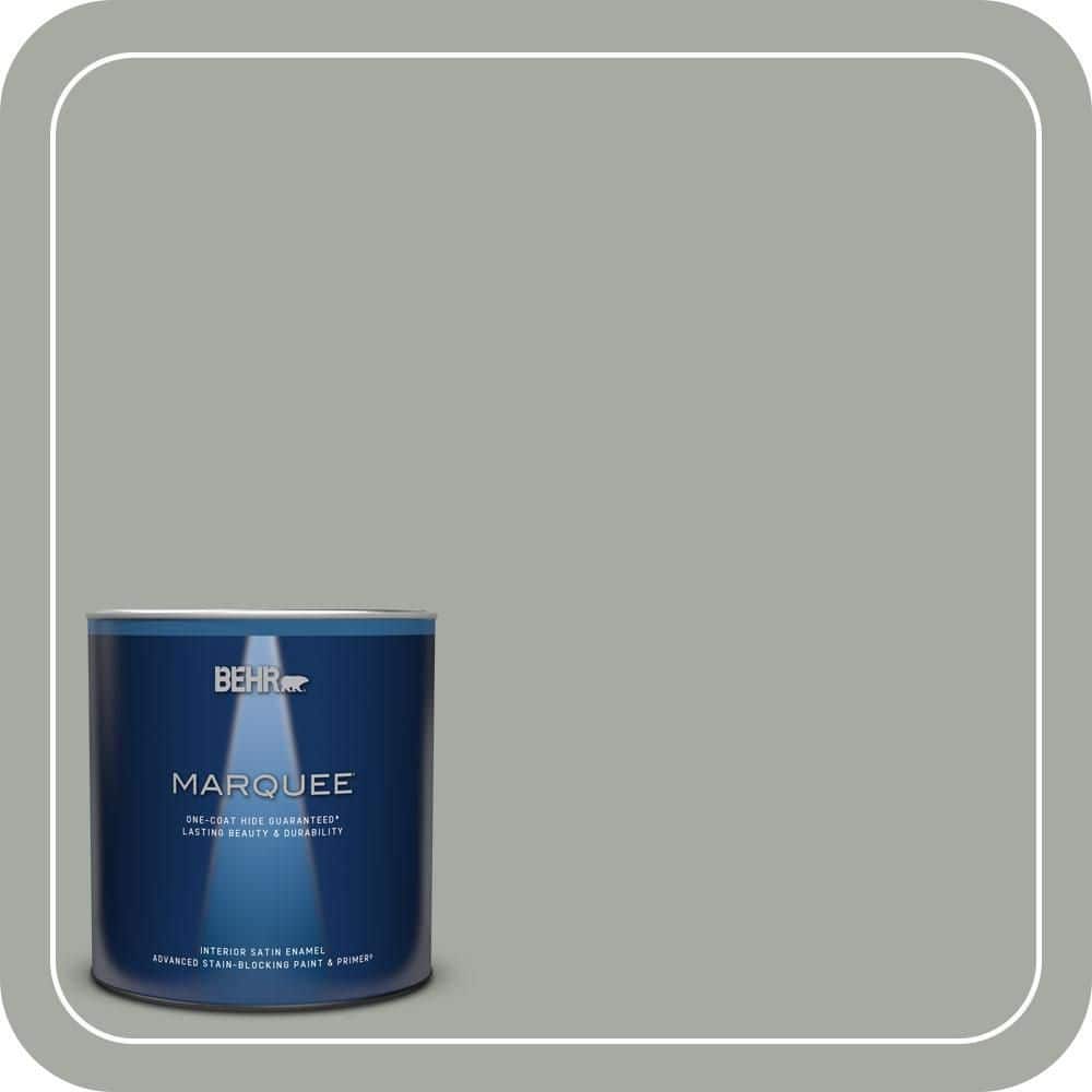 1 qt. #ECC-35-1 Silver Clouds Satin Enamel Interior Paint & Primer price history on PriceWatchPro