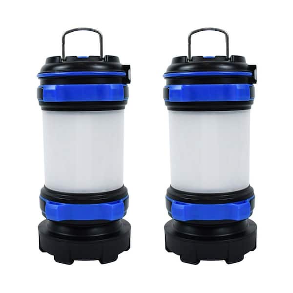 Rechargeable Flashlight Camping Lantern 2-pack
