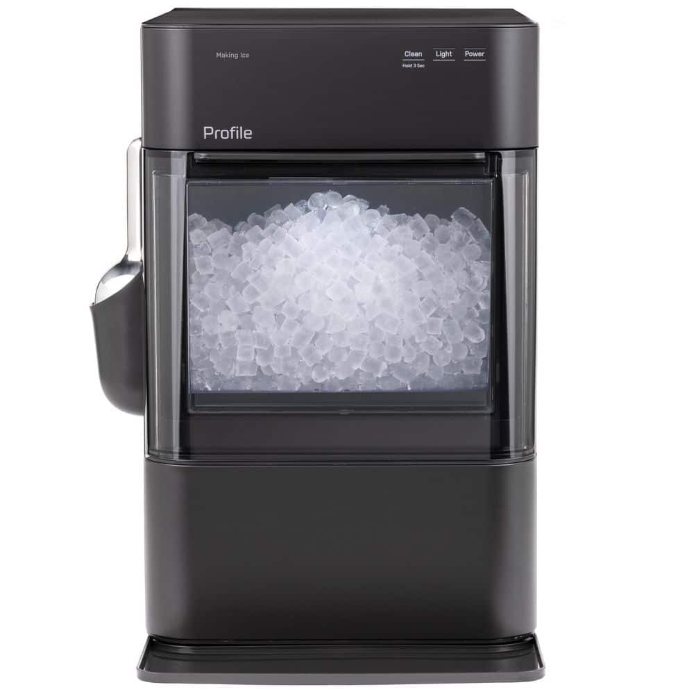 Profile Opal 2.0 38 lbs. Ultra Nugget Ice Maker with Scale Inhibiting Filter, with Wifi in Black