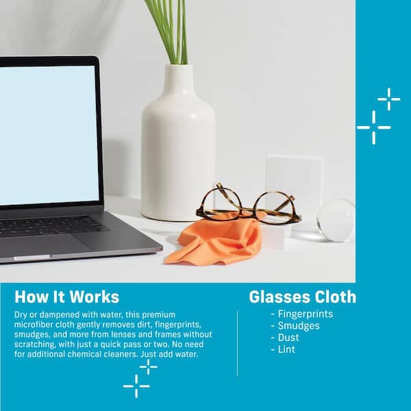 1 Box Glasses Cloth Mirror Cleaning Cloth Eyeglass Cleaner Wipes Eyeglasses  Cleaner Cloth Microfiber Cloth Computer Screen Cleaner Eye Glass Clean