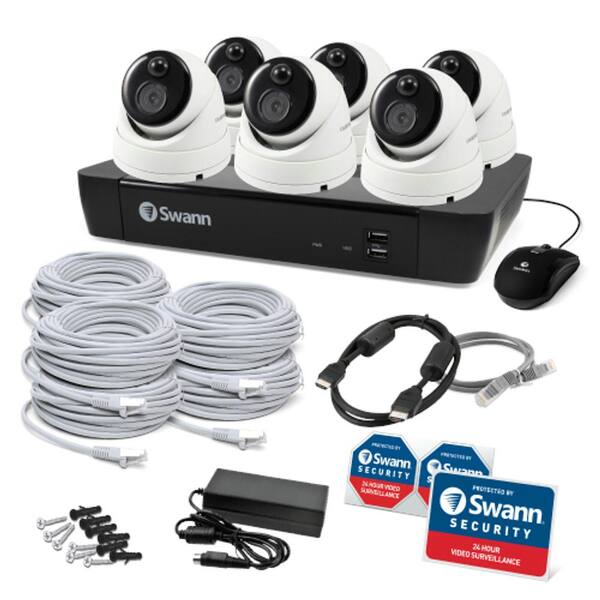 Swann 6 Camera 8 Channel 4K Master-Series NVR Security System | SONVK-876806D