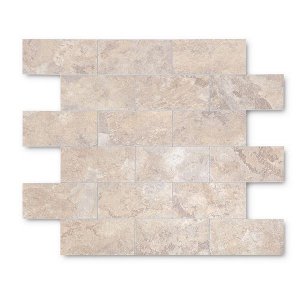 Yipscazo Marble Collection 12 in. x 12 in. PVC Peel and Stick Tile (10 sq. ft. /10-Sheets)