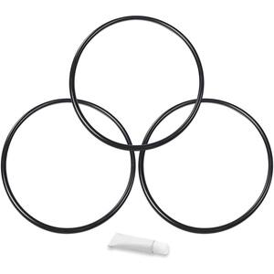 Whole House O-Ring Replacement Kit 5.5 in. O.D. Dia O-Rings for Filter Housings 3-O-Rings with Lubricant Tube