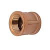 Anderson Metals 1/2 in. Red Brass Plug 860464 - The Home Depot