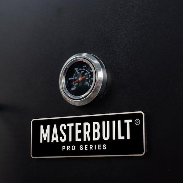 Masterbuilt MB26050412 30 in. Dual Fuel Propane Gas and Charcoal Smoker in Black - 3