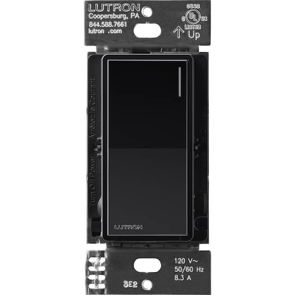 Lutron Sunnata Companion Switch, only for use with Sunnata On/Off Switches, Black (ST-RS-BL)