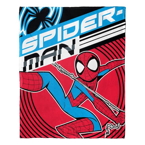 THE NORTHWEST GROUP Spider Man Speedy Swing Silk Touch Cloud Throw