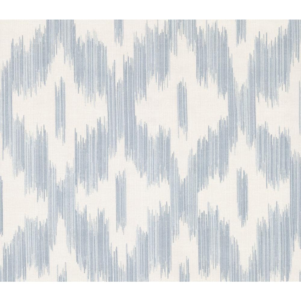 Keller Light Blue Ogee Light Blue Wallpaper Sample