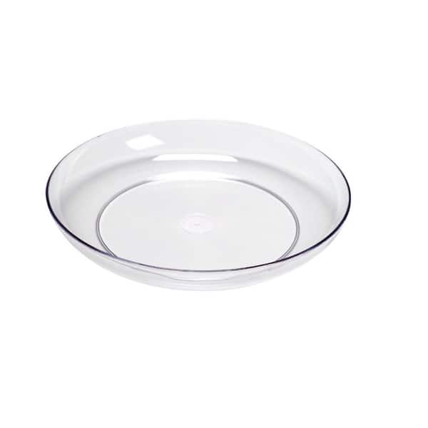 Oasis 9 in. Clear Lomey Designer Dish (Case of 12)