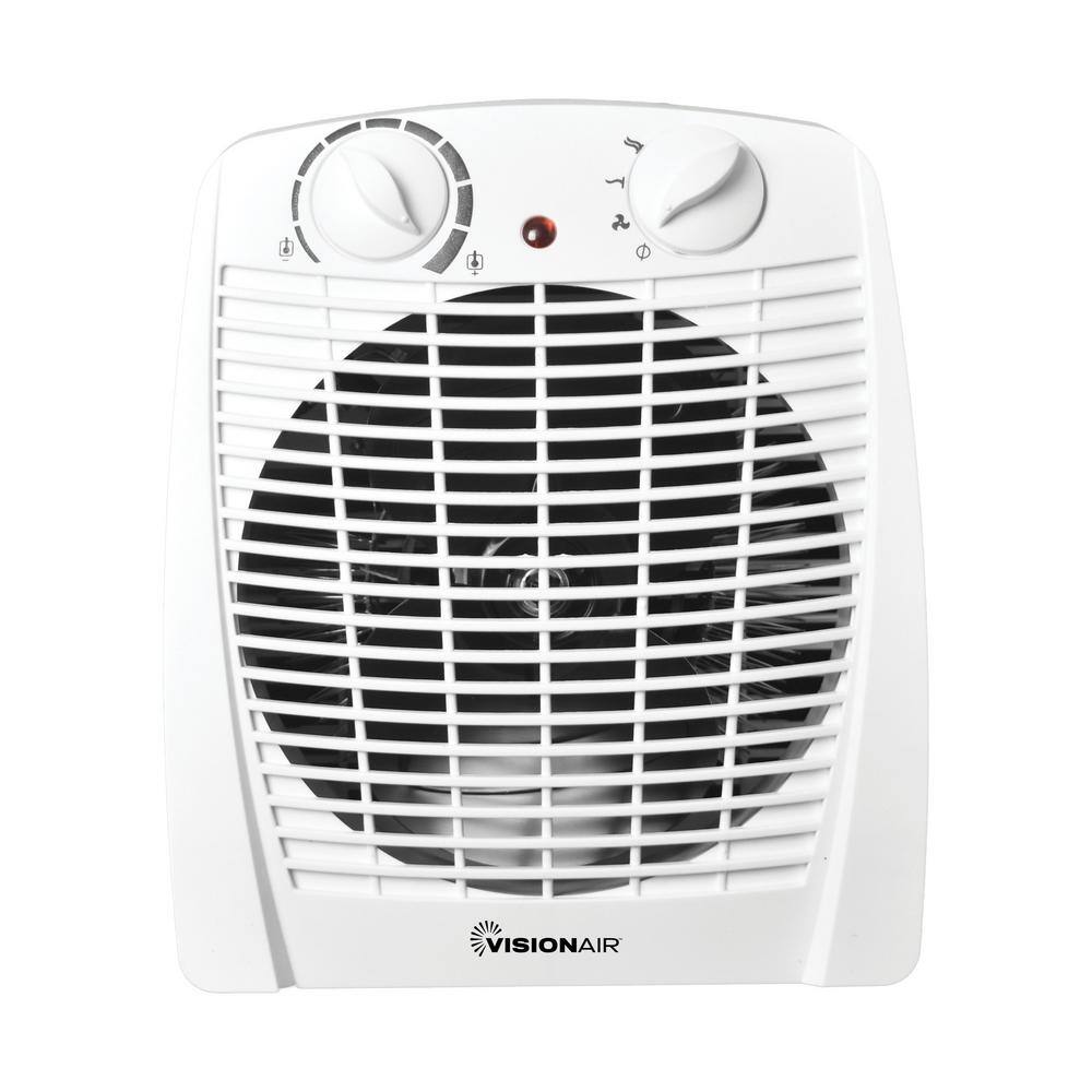 VISIONAIR 9 in. 750Watt/1500Watt Wire Element Electric Space Heater