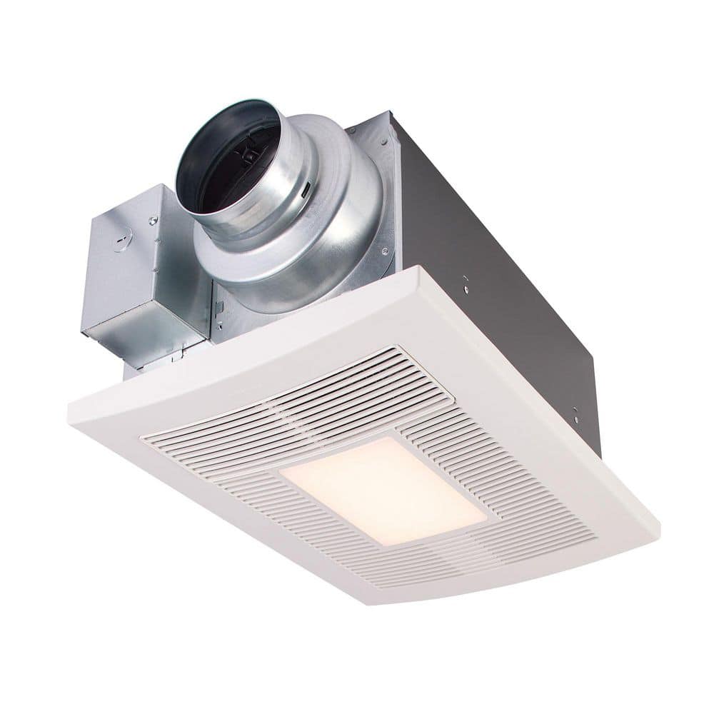 Panasonic WhisperWarm DC 50-80-110 CFM Ceiling Exhaust Fan with LED  Light/Night Light and Heater FV-0511VHL1 - The Home Depot, image size:1000x1000