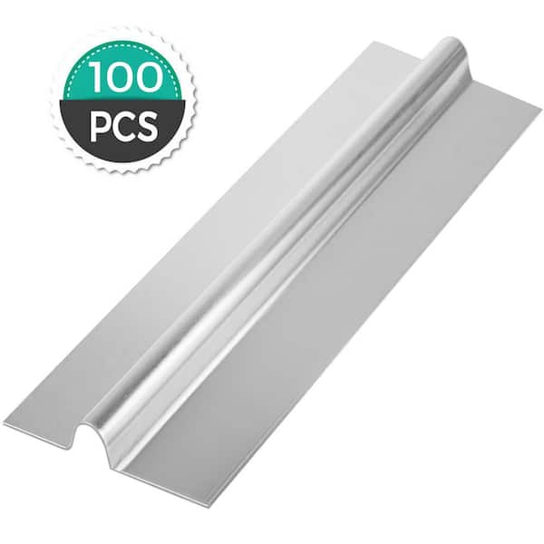 1/2 in. PEX Heat Transfer Plates 100 pcs Box Radiant Heat Transfer Plates 2 ft. Aluminum Heat Transfer Plates