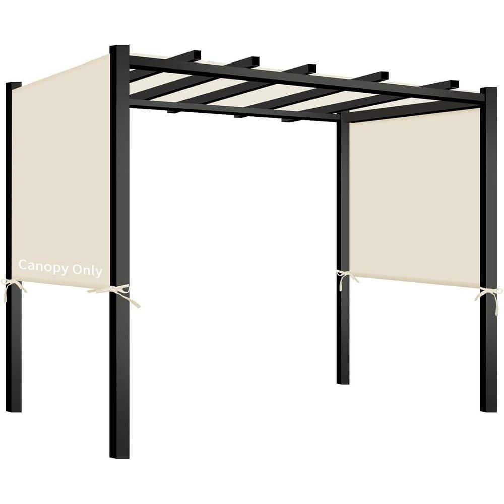 10 ft. x 12 ft. Outdoor Shade Cover Canopy Sun Shade Cover with Grommets Weighted Rods for Pergola Patio Porch (Beige) price history on PriceWatchPro
