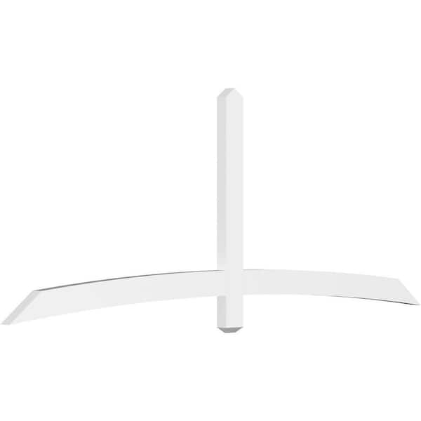 Ekena Millwork Bellingham 96 in. W x 36 in. H x 2 in. D Signature Polyurethane Bracket