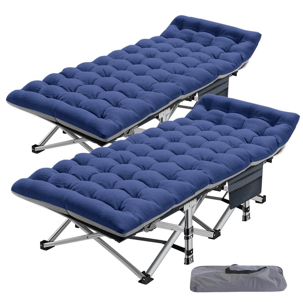 BOZTIY 6.25ft. Folding Camping Cot Portable Hammock with