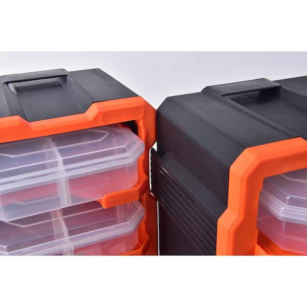 22-Compartment Plastic Double Sided Small Parts Organizer