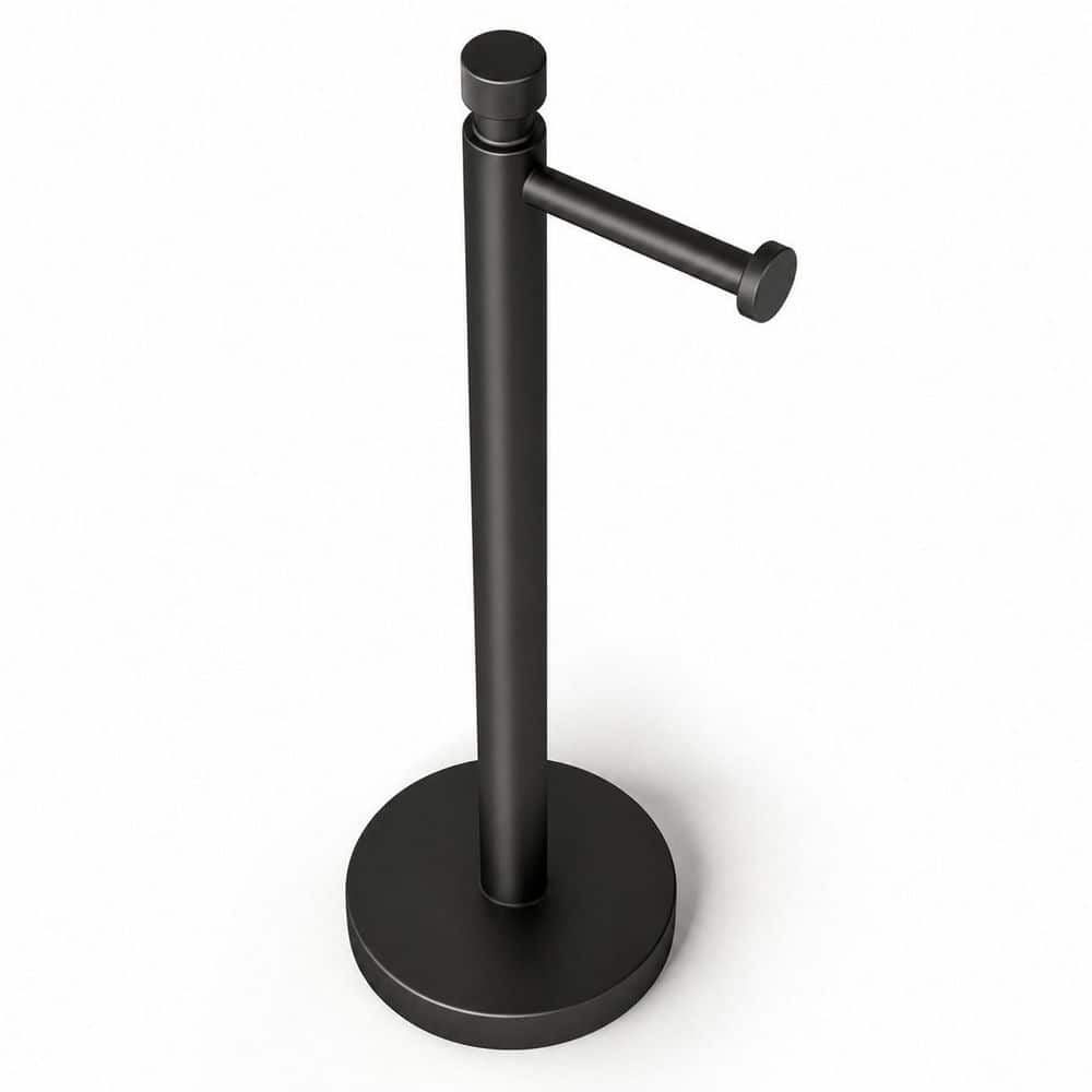 Free Standing Toilet Paper Holder, 4.4 lbs Heavy Duty Stainless Steel, Open-Ring Design for Standard price history on PriceWatchPro