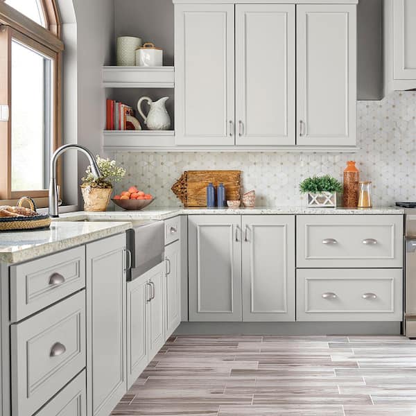 1 gal. #BL-W14 White Semi-Gloss Enamel Interior/Exterior Cabinet, Door & Trim Paint