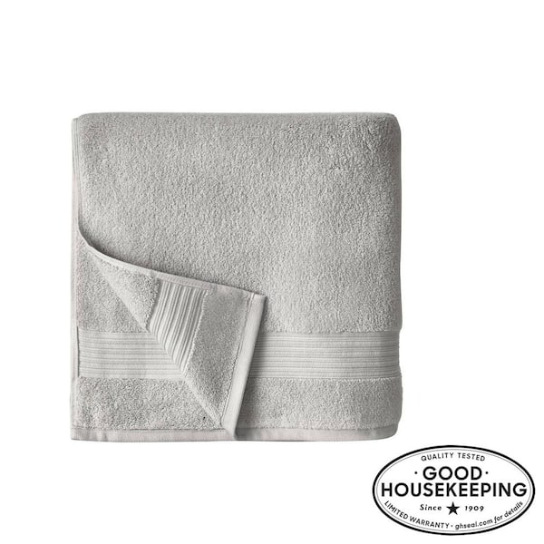 Home Decorators Collection Egyptian Cotton Shadow Gray Bath Towel  AT17758_Shadow - The Home Depot