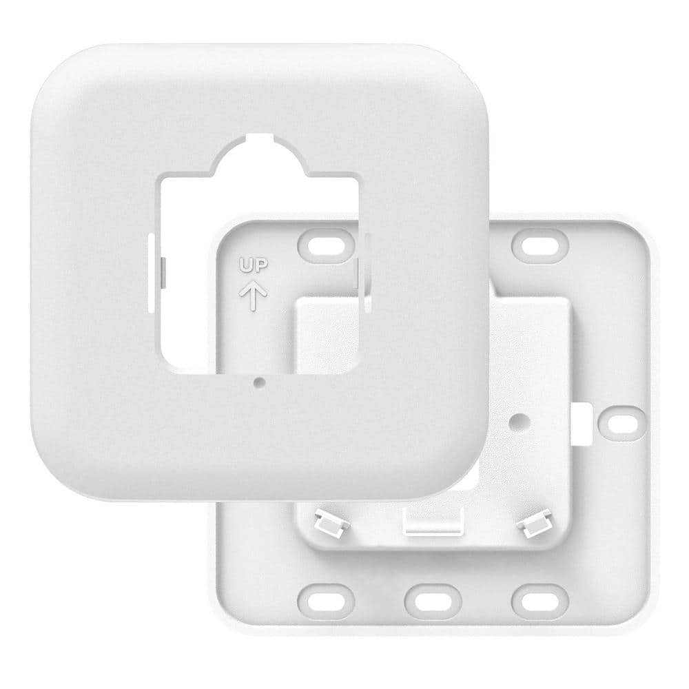 Honeywell Home Large Cover Plate And J Box Adaptor For T Series   White Honeywell Home Thermostat Covers Thp2400a1080 64 1000 