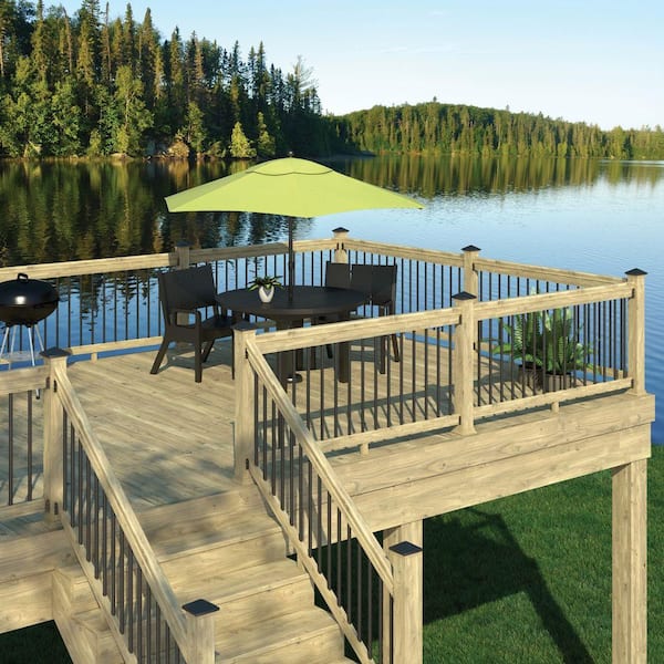 48 in. X 12 in. Pressure-Treated Southern Yellow Pine Wood Step-Tread