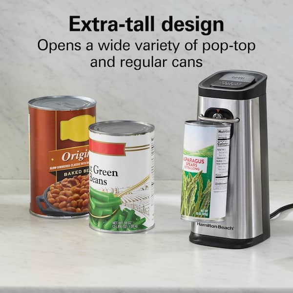 Hamilton Beach Smooth Touch Electric Can Opener with Knife
