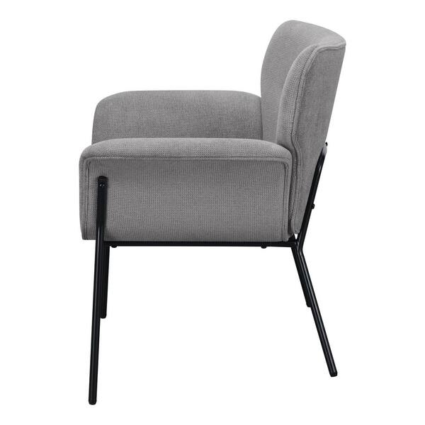 Coaster Home Furnishings Davina Ash Gray Upholstered Flared Arms